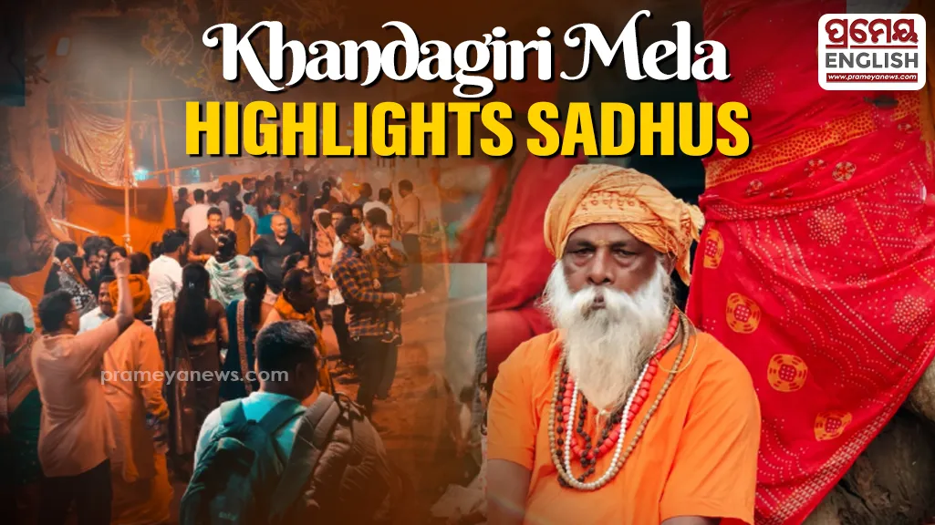 Khandagiri Mela in Bhubaneswar: Sadhus take center stage at Cultural Extravaganza

