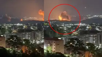 Seven Blasts Rock Venezuela Capital As Caracas Explosions Cause Panic Near Military Base Early Saturday