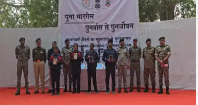 Four Naxalites with bounty of Rs 8 lakh surrender in Chhattisgarh