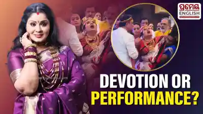 Sudha Chandran's viral spiritual moment: Trance-like devotion or a powerful performance?