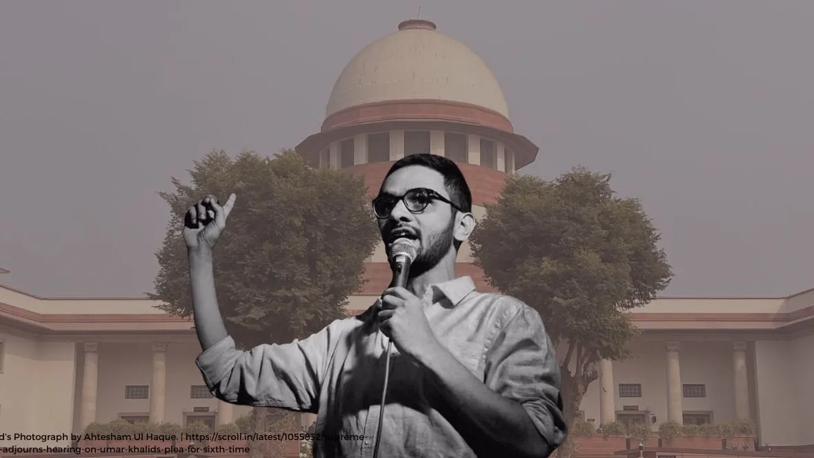 Supreme Court denies Umar Khalid bail plea in 2020 Delhi riots conspiracy case today