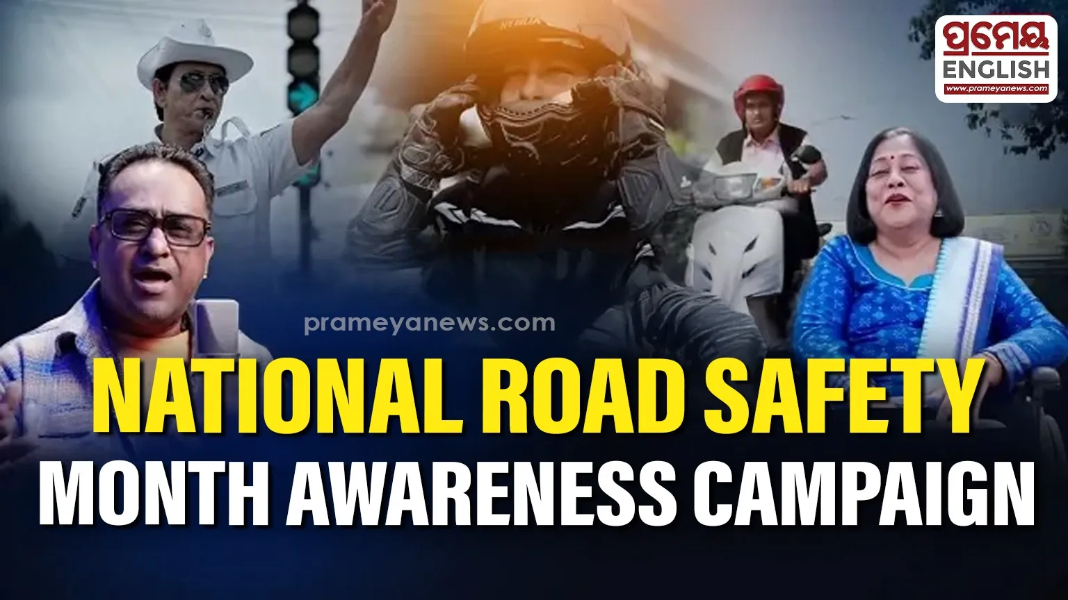 Odisha Government launches National Road Safety Month Awareness Campaign