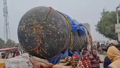 World's largest Shivling faces delay at Bihar check post due to major bridge safety concerns