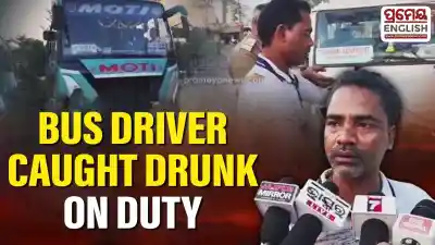 Drunk bus driver fined Rs10,000, License seized in Keonjhar