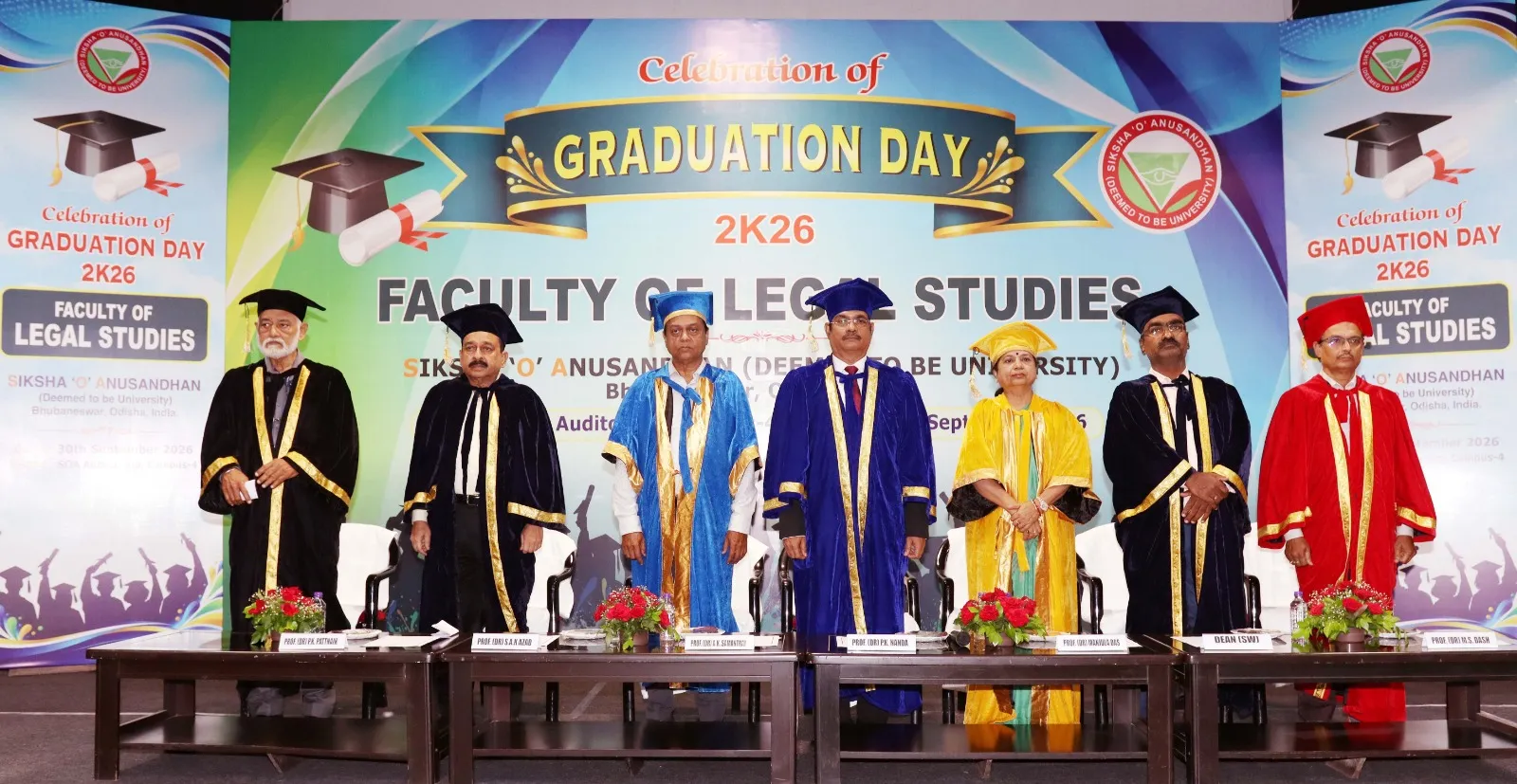Graduation ceremony held for students of SOA faculty of legal studies