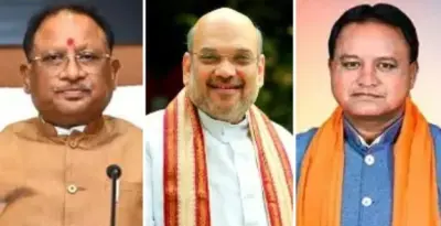 Amit Shah chairs meeting with Odisha, Chhattisgarh CMs over Mahanadi water dispute