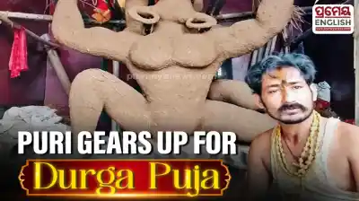 Durga Puja 2026: Festive preparations gather pace at Matimandap Sahi in Puri