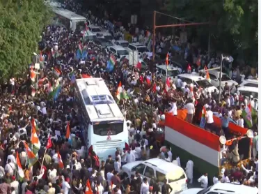 INDIA Bloc leaders march to Supreme Court, seek CEC’s resignation over SIR