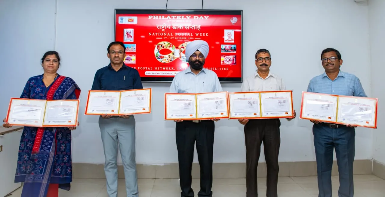 Odisha’s tourist treasures get a philatelic spotlight through 10 Permanent Pictorial Cancellations

