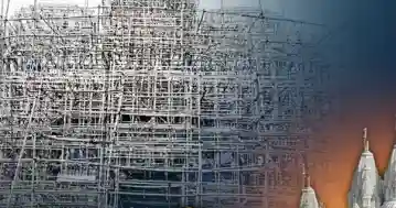 Durga Puja 2026: 90-Ft US Swaminarayan Temple-style arch at Daruthenga