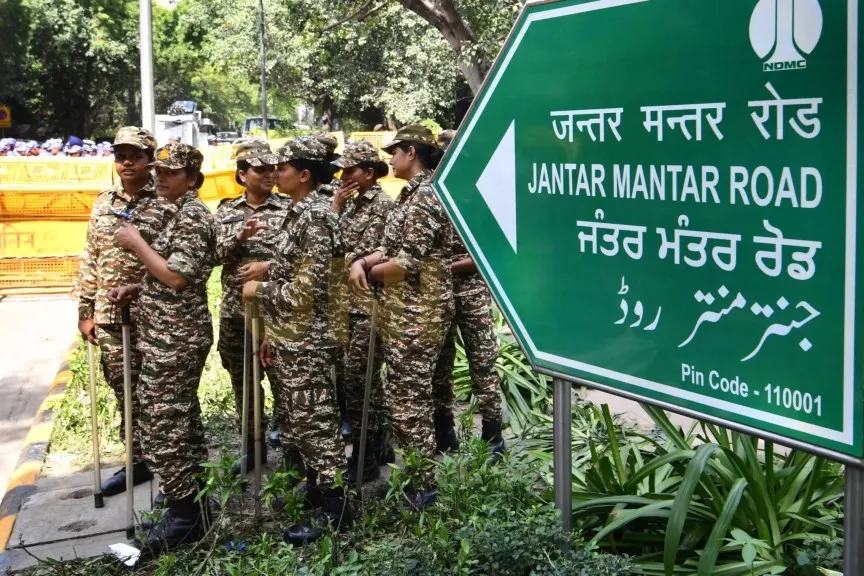 Delhi Police closes Jantar Mantar for demonstrations and assigns three new sites