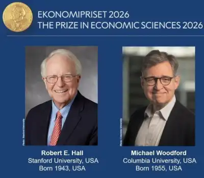 Robert E Hall and Michael Woodford win 2026 Nobel Prize in Economics