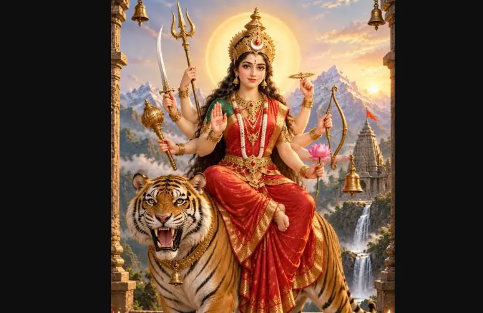 Navratri day 3: Seek the blessings of Maa Chandraghanta for peace and protection