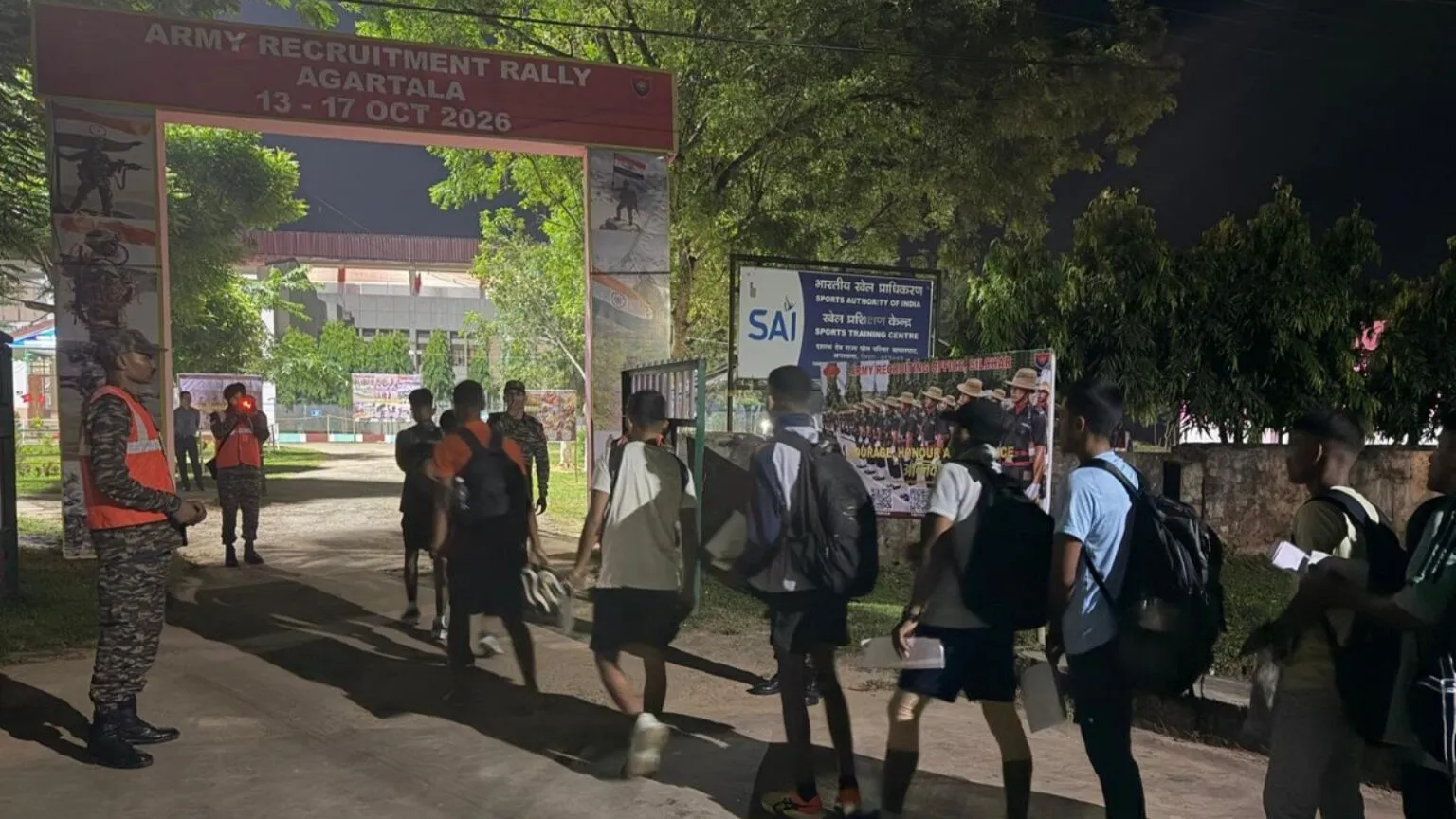 Indian Army begins five-day Agniveer recruitment rally in Agartala

