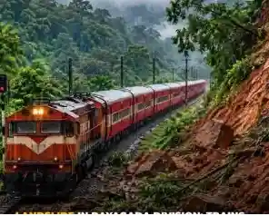 Train services cancelled, short-terminated due to landslide in Rayagada Division