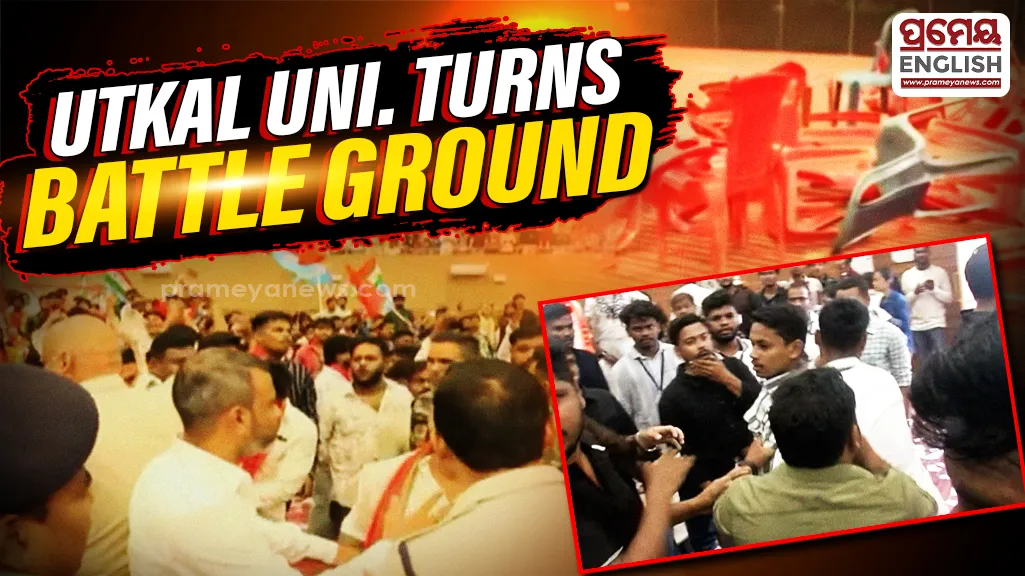 Violence erupts at Utkal University as ABVP, BCJD supporters clash