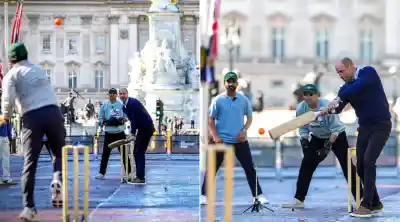 Ganguly, Rahane join Prince William for cricket match ahead of Earthshot awards