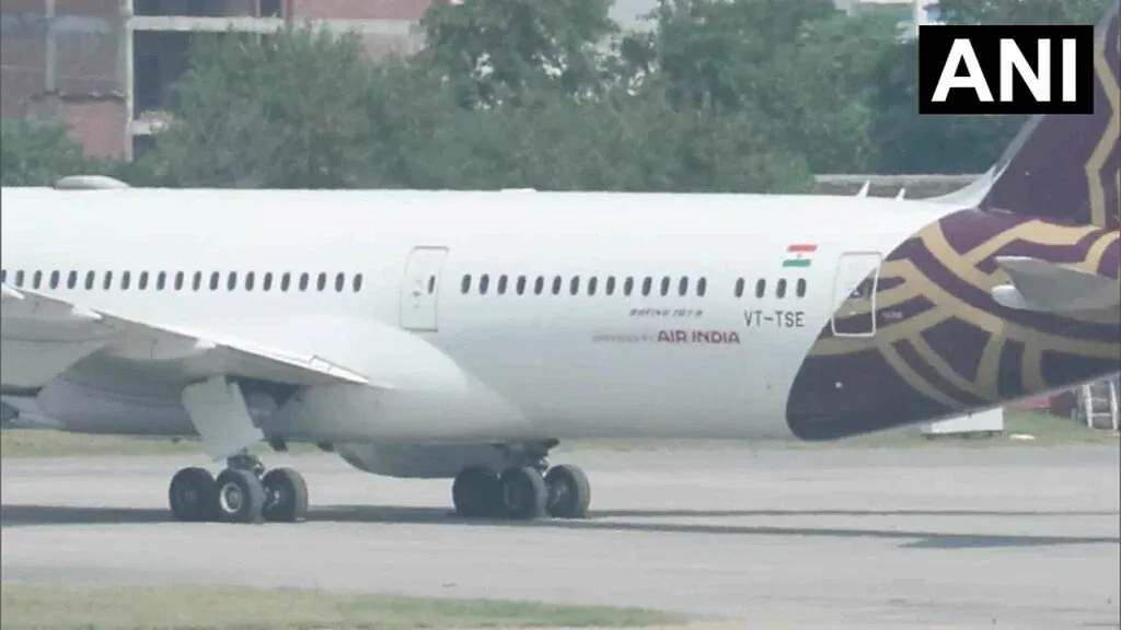 Air India's Frankfurt-Delhi flight departs from Jaipur after security clearance over hijack alert