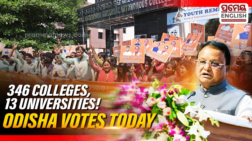 Odisha student union elections underway across 346 colleges, 13 universities