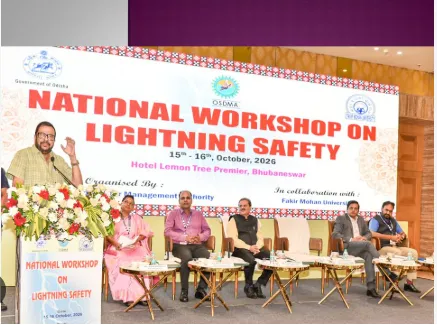 Odisha Govt to prepare lightning safety roadmap for 2027-30, early warning system: Suresh Pujari