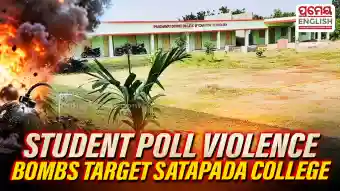 Student election: Bombs hurled at Satapada College