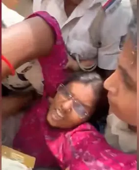 Odisha: BCJD President Ipsita Sahu picked up by Bhubaneswar Police from Rama Devi University