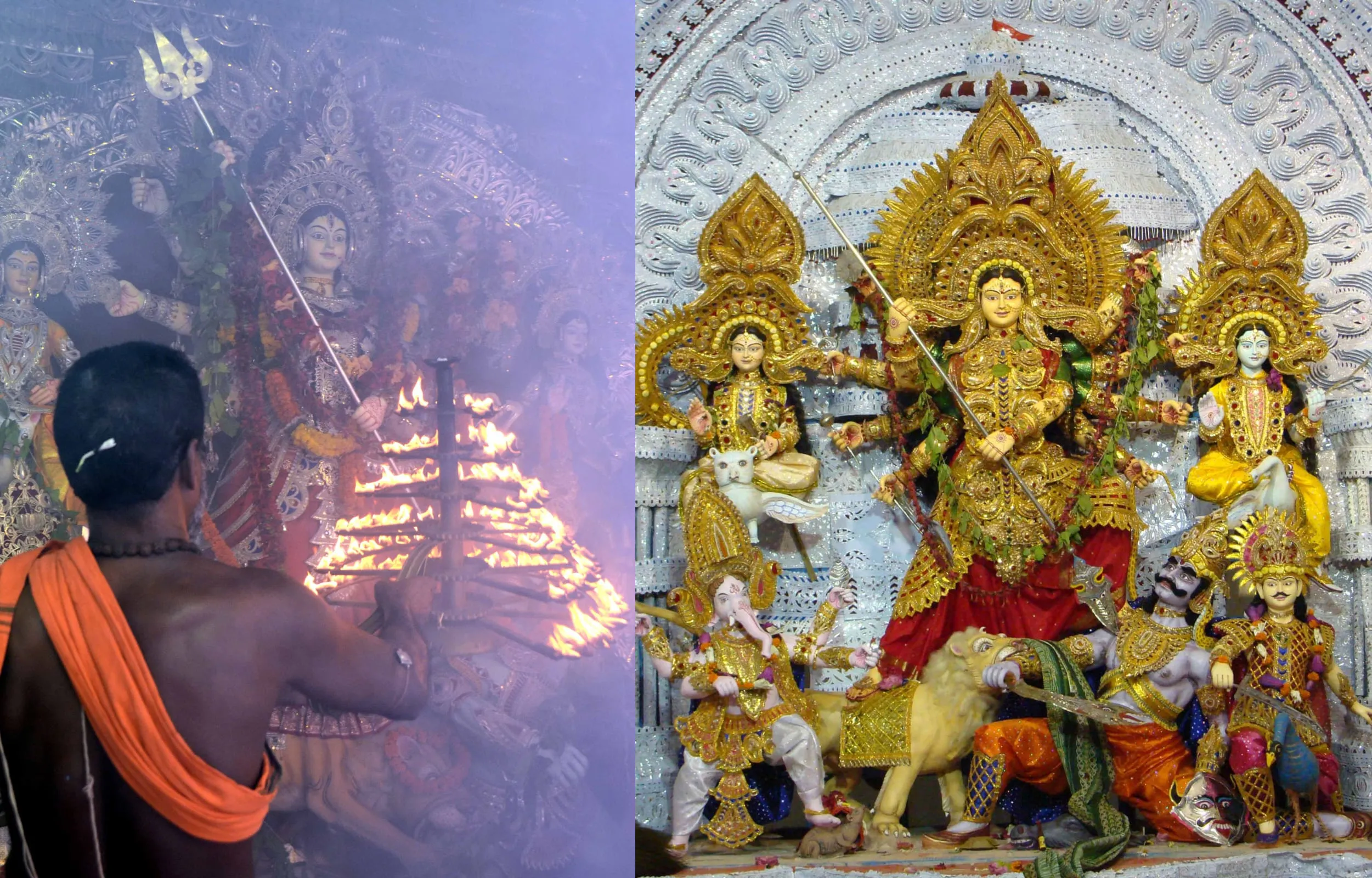 Kazi Bazar puja strikes a traditional note