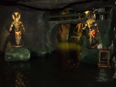 Unique floating Durga Puja pandal on Naglok theme in Guwahati attracts devotees