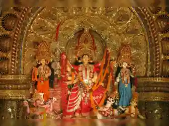 Maha Saptami: Maa Durga appears as Maa Kalaratri