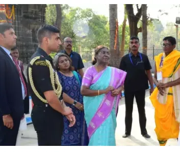 President Droupadi Murmu to visit Odisha for two days from October 28
