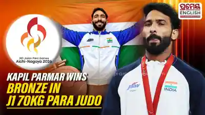 Kapil Parmar claims Men's Judo Bronze Medal for India at the 2026 Asian Para Games in Japan