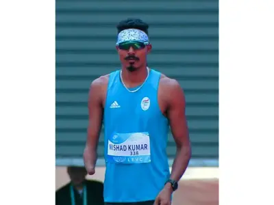 Asian Para Games: Nishad Kumar clinches T47 long jump gold while Ravi Budigina bags silver in swimming