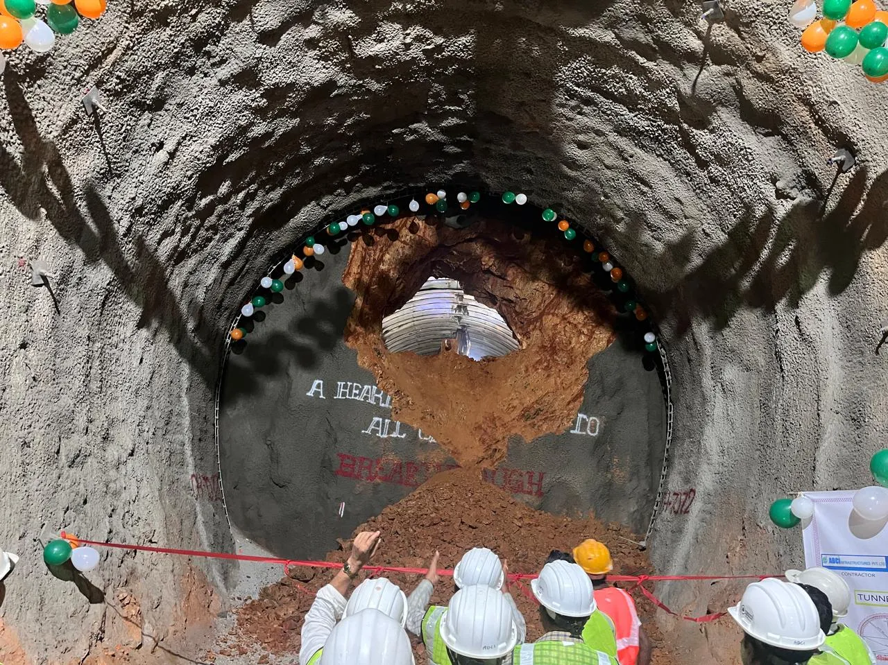 Breakthrough achieved in Kottavalasa–Koraput railway project