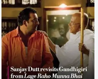 Sanjay Dutt revisits ‘Lage Raho Munna Bhai’ on Gandhi Jayanti, says ‘some values never go out of time’