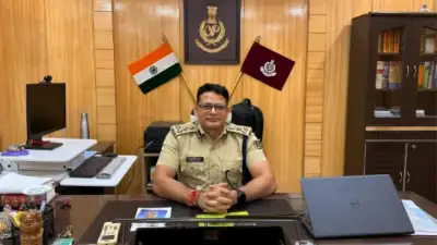 Durga Puja: Central Range IG reviews security arrangements for Ravan Podi, immersion ceremony