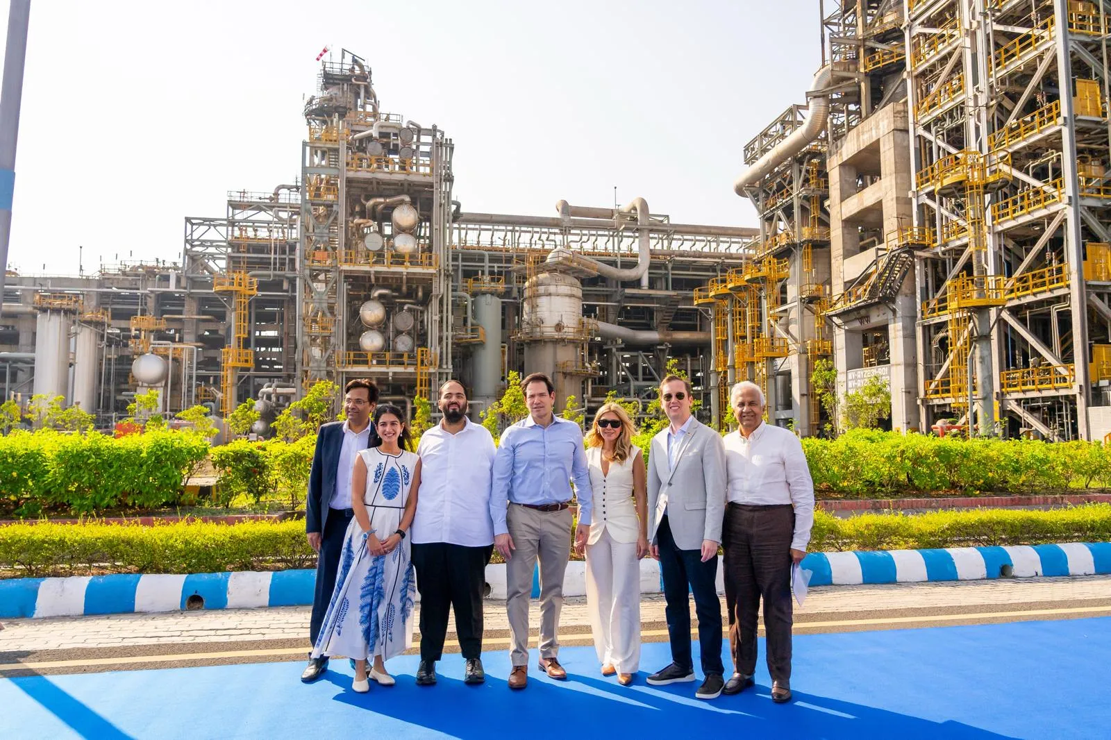 Marco Rubio visits Reliance’s Jamnagar refinery
