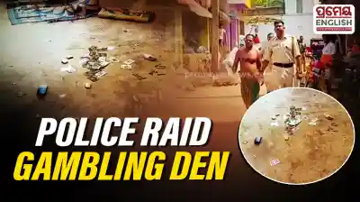 Police raid gambling den in Puri village, several detained