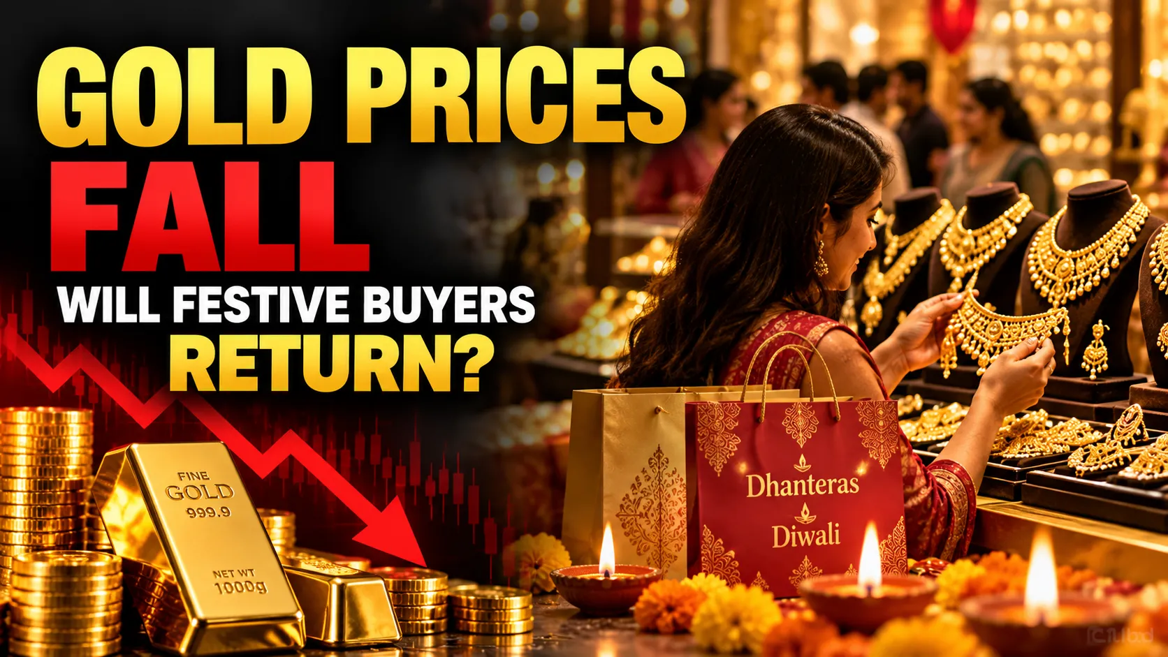 As gold prices fall, jewellers bet on a brighter festive season