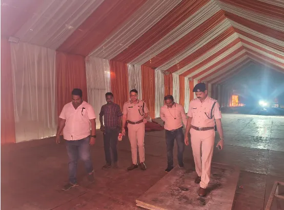 Puri Kartika Brata 2026: IGP Satyajit Naik Reviews Habisyali Security Arrangements