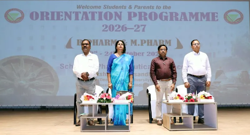 SOA Faculty of Pharmaceutical Sciences holds a two-day orientation for pharma freshers
