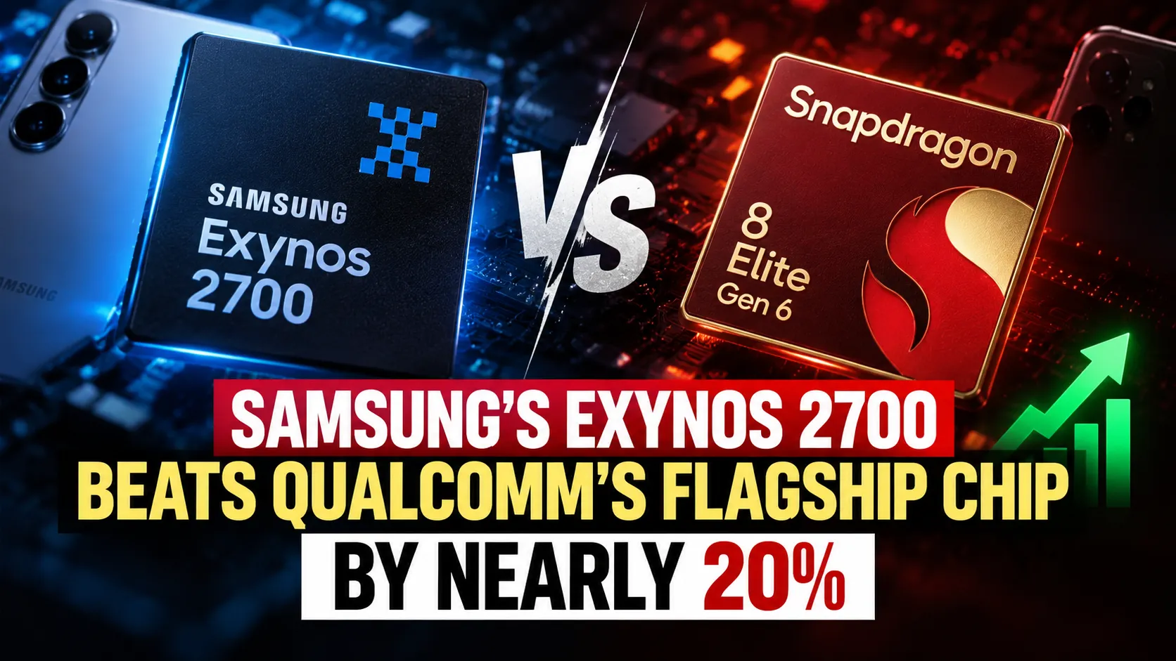 Samsung’s Exynos 2700 beats Qualcomm’s flagship chip by nearly 20% in multicore test