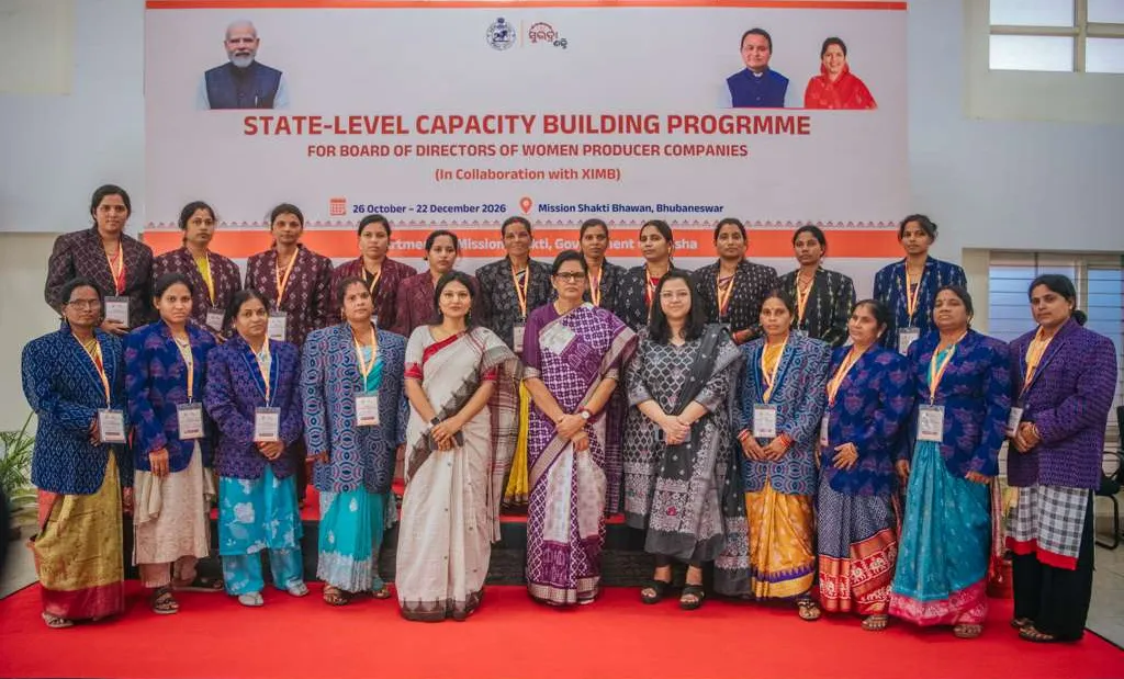 Odisha Mission Shakti, XIMB Launch Training to Empower Women Producer Companies
