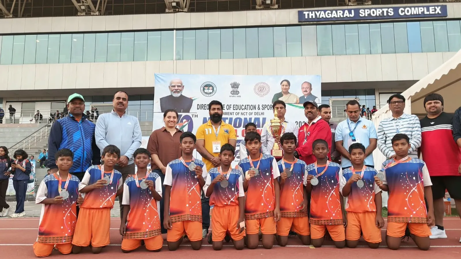 SGFI Rugby Nationals: Odisha U-14 boys win silver medal in Delhi