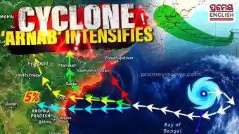 Cyclone Arnab intensifies over BoB; Andhra Pradesh & South Odisha on alert