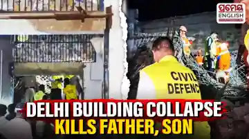 New Delhi: Harsh Vihar building collapse claims lives of father and son