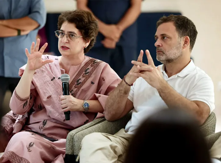 'Truth Can Never Be Suppressed for Long’: Priyanka Gandhi welcomes Rahul Gandhi’s acquittal in 2018 defamation case