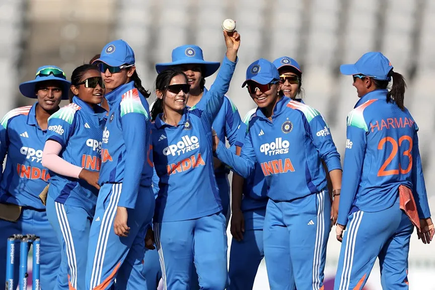 Vaishnavi Sharma's 5 wickets help Indian Women's team to series sweep