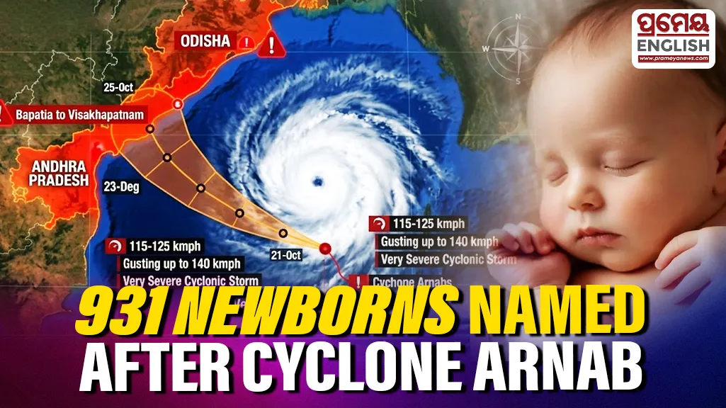 Cyclone Arnab: 931 babies born, parents name newborns after storm

