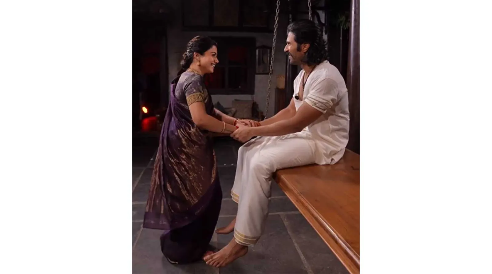 Vijay Deverakonda, Rashmika Mandanna adorable BTS