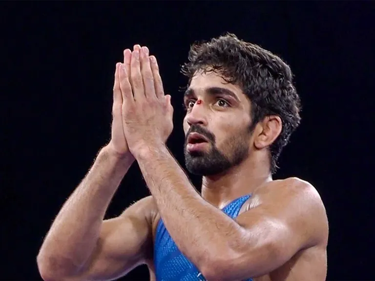 Indian wrestler Aman Sehrawat clinches Gold at 2026 Asian Games 57kg final